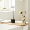 Modern j simple bedroom lamp, high-end bedside lamp, iron I-shaped lamp, bar and restaurant atmosphere, night light details Picture
